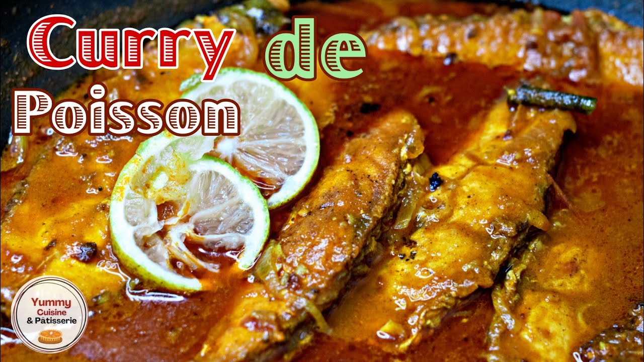 Curry de poisson |carri poisson|  recette facile et rapide