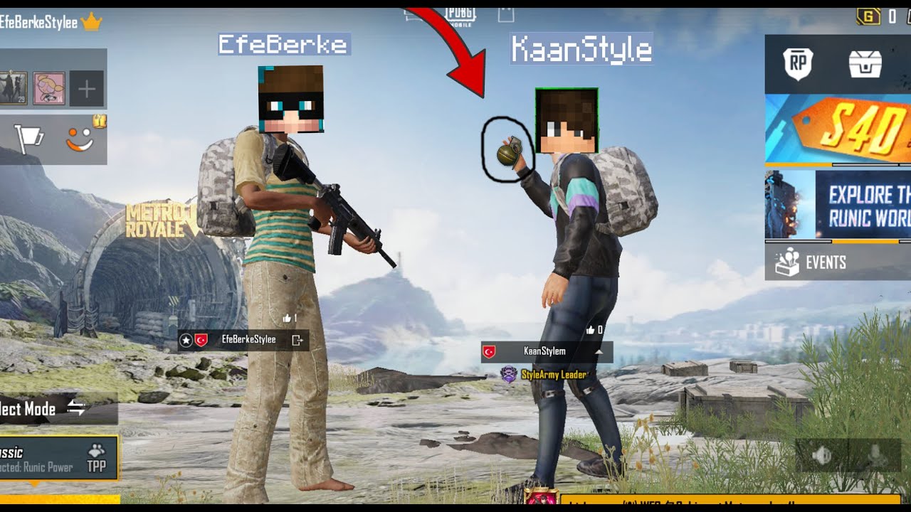 KAAN STYLE EFE'YE KIŞKIRTMA YAPTI ! (EFE AĞLADI) 😱 -PUBG MOBİLE