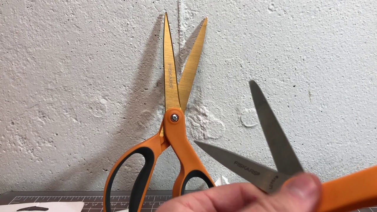 Ножницы Fiskars: оригинал против Premier Softgrip Titanium [обзор]