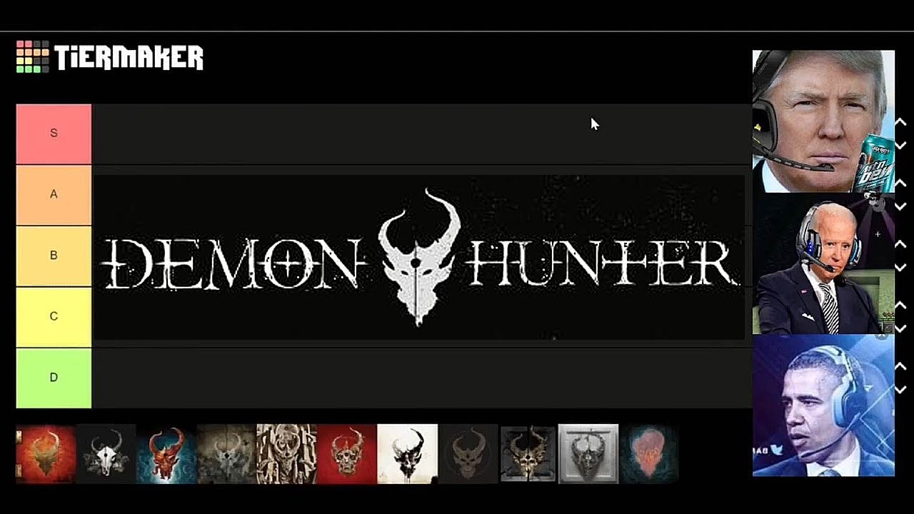 Presidents Rank Demon Hunter Albums
