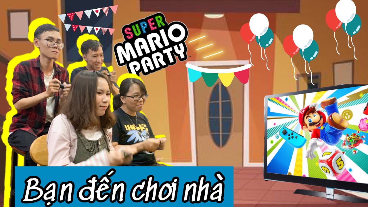 Hội Nintendo Switch Việt Nam cùng chơi Super Mario Party tại nhà với bạn bè | nShop Games & Hobbies