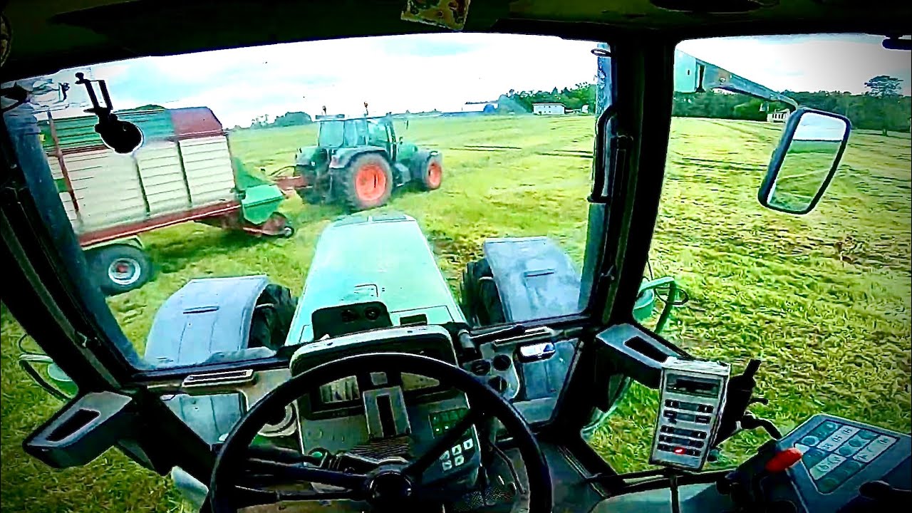 ☆Kamerka na Głowie ☆ Zbieranie Trawy Claas i Strautman ☆2x Fendt Vario 716/916 ☆ CLAAS QUANTUM 6800☆
