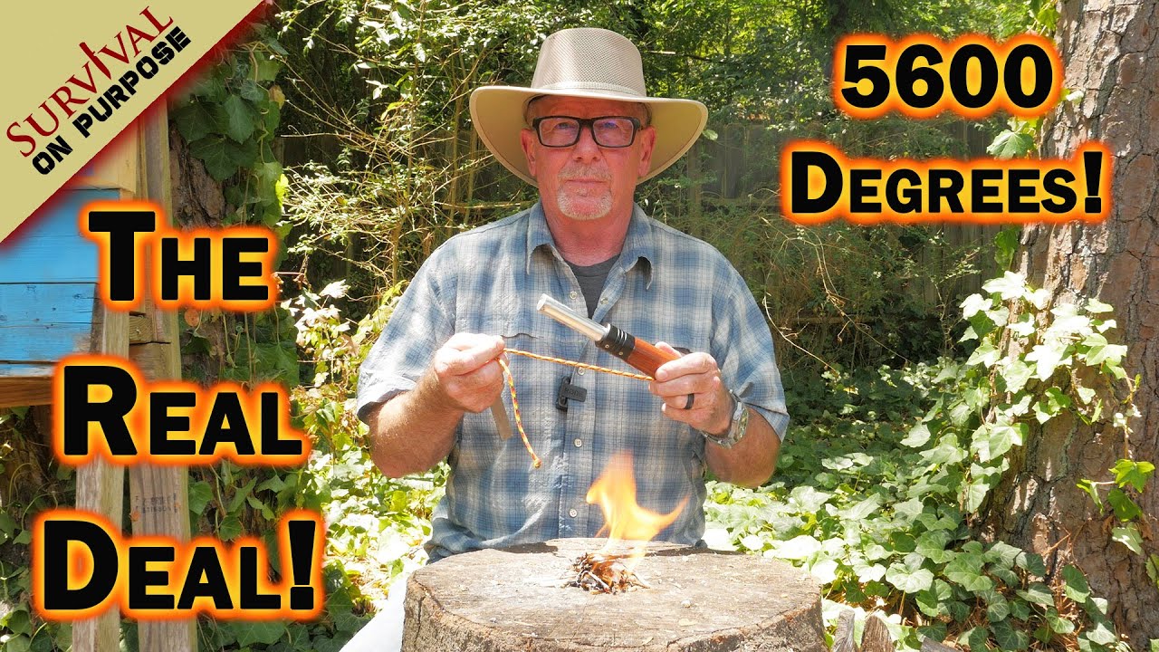 FINALLY! A Magnesium Firestarter That Doesn't Suck - All Weather Firestarters