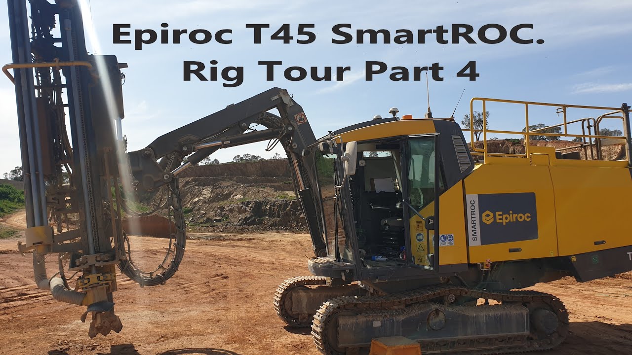 Epiroc T45 SmartROC. Rig Tour. Part 4