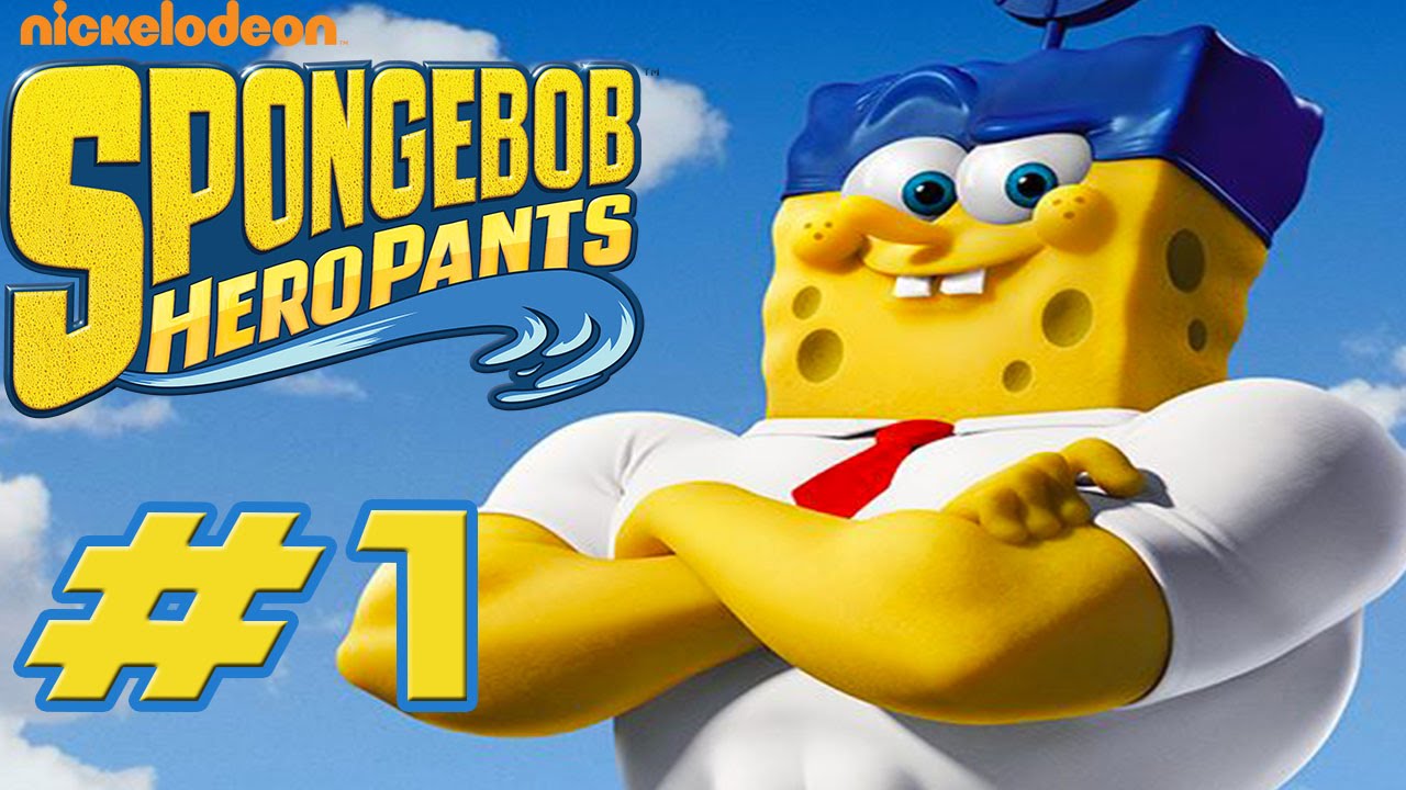 SpongeBob HeroPants 3DS - Walkthrough Part 1 [HD]