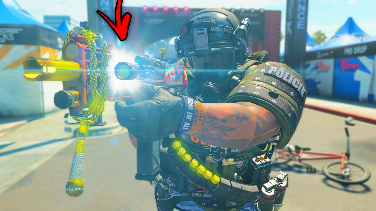 the FLASHLIGHT SHOTGUN in Black Ops 4 2021 😂 (BO4 Best SG12 Class Setup)
