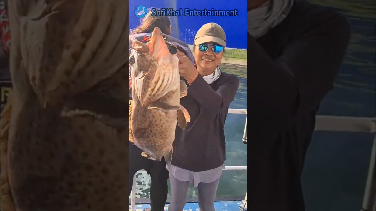 Улов леди-рыболовки