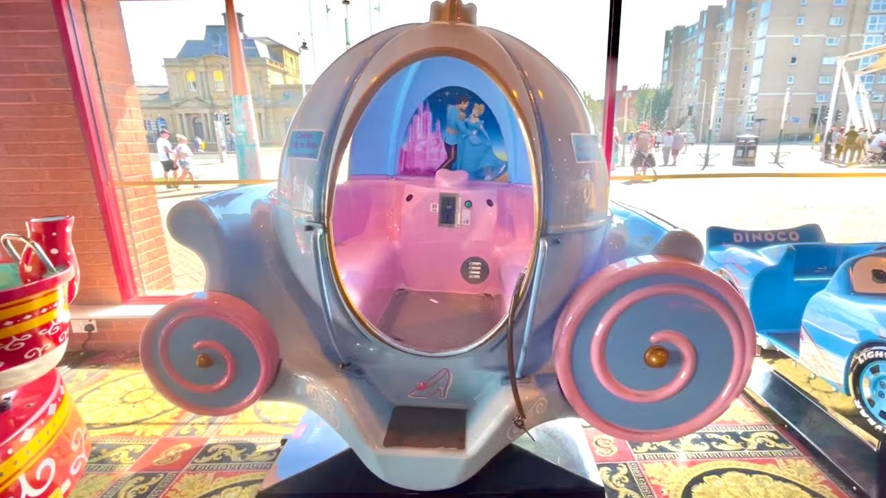 Merkur Disney Cinderella’s Carriage Coin Operated Kiddie Ride