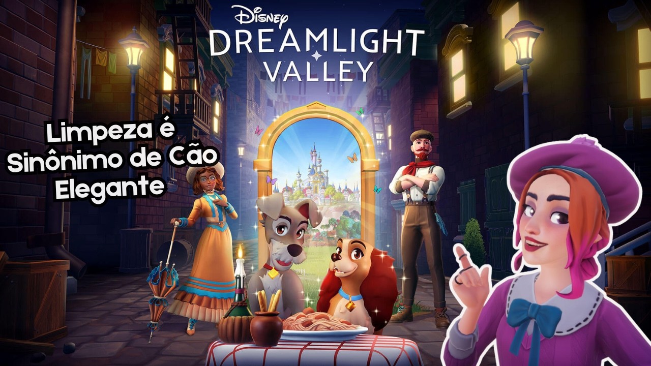 DISNEY DREAMLIGHT VALLEY - LIMPEZA É SINÔNIMO DE CÃO ELEGANTE - MISSÃO VAGABUNDO LVL 4