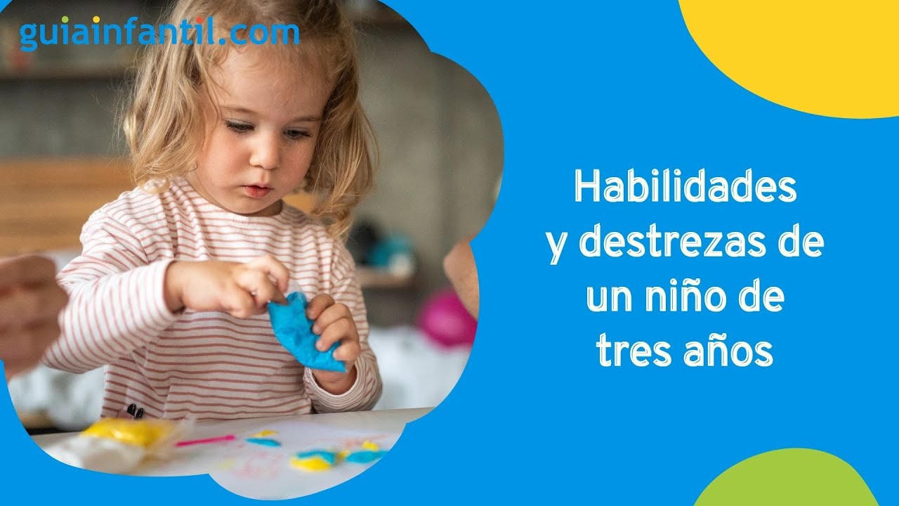Qué puede hacer un niño de tres años | Aprendizaje infantil por edades  👦