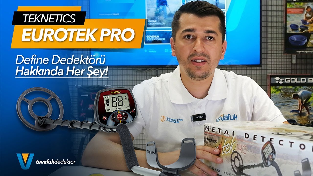 Teknetics EuroTek Pro Dedektör Detaylı Tanıtımı - Nasıl Kullanılır?