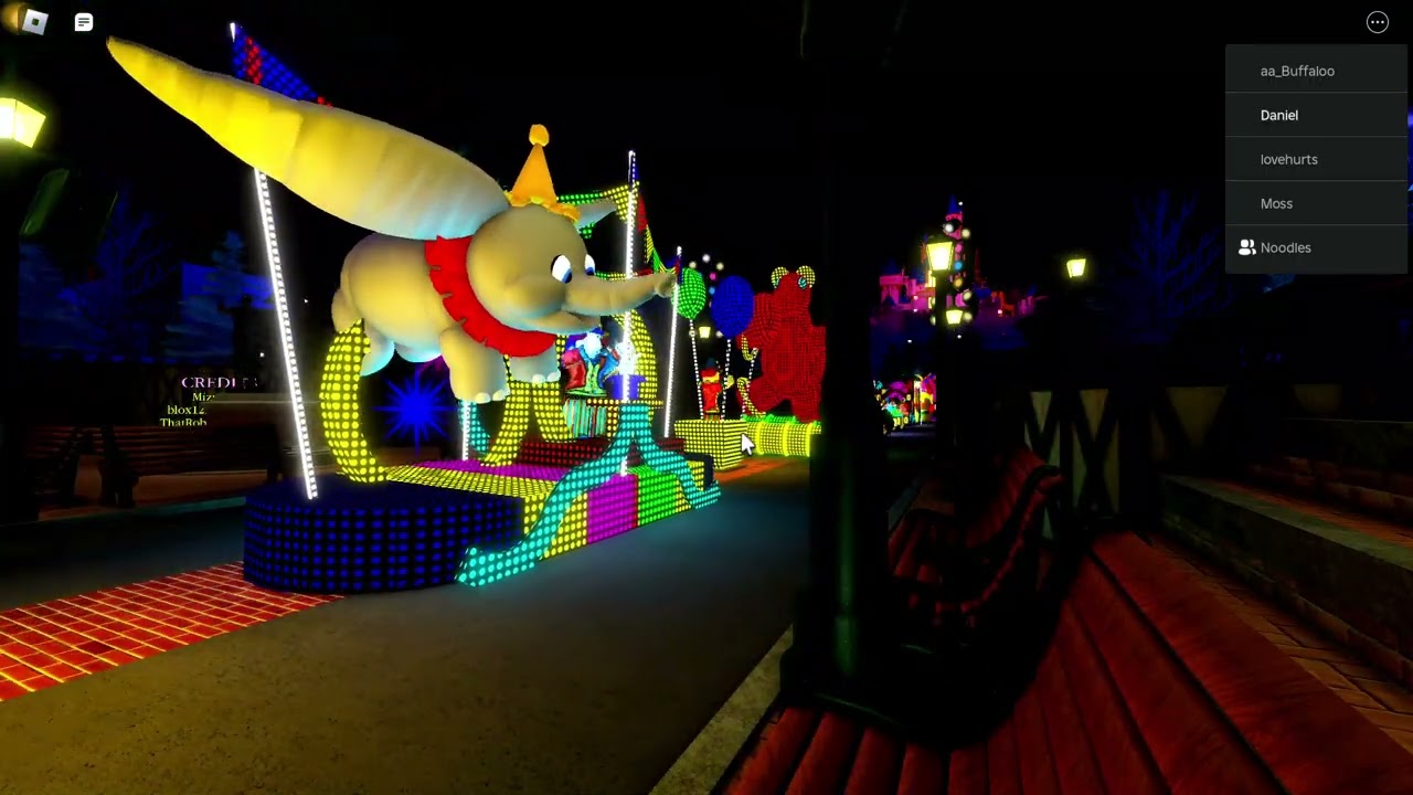 Main Street Electrical Parade On Roblox