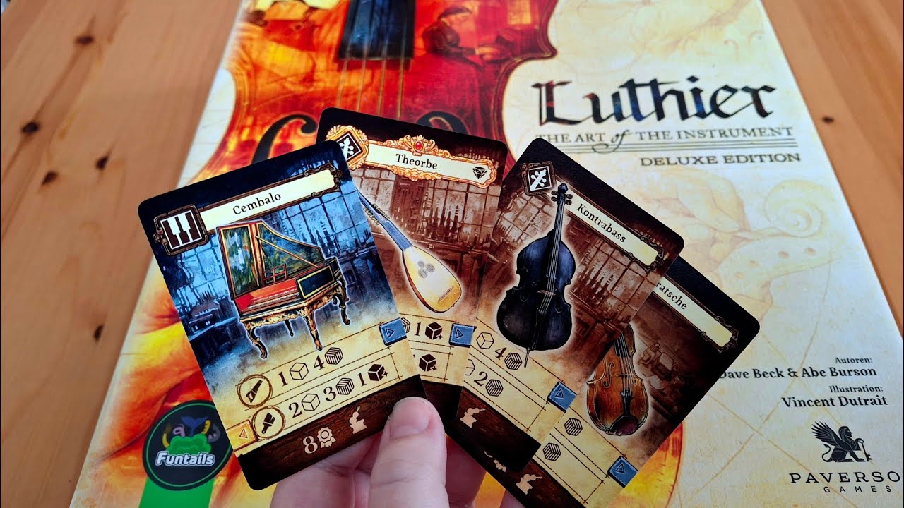 LUTHIER, Kurzpartie // #brettspielvibes