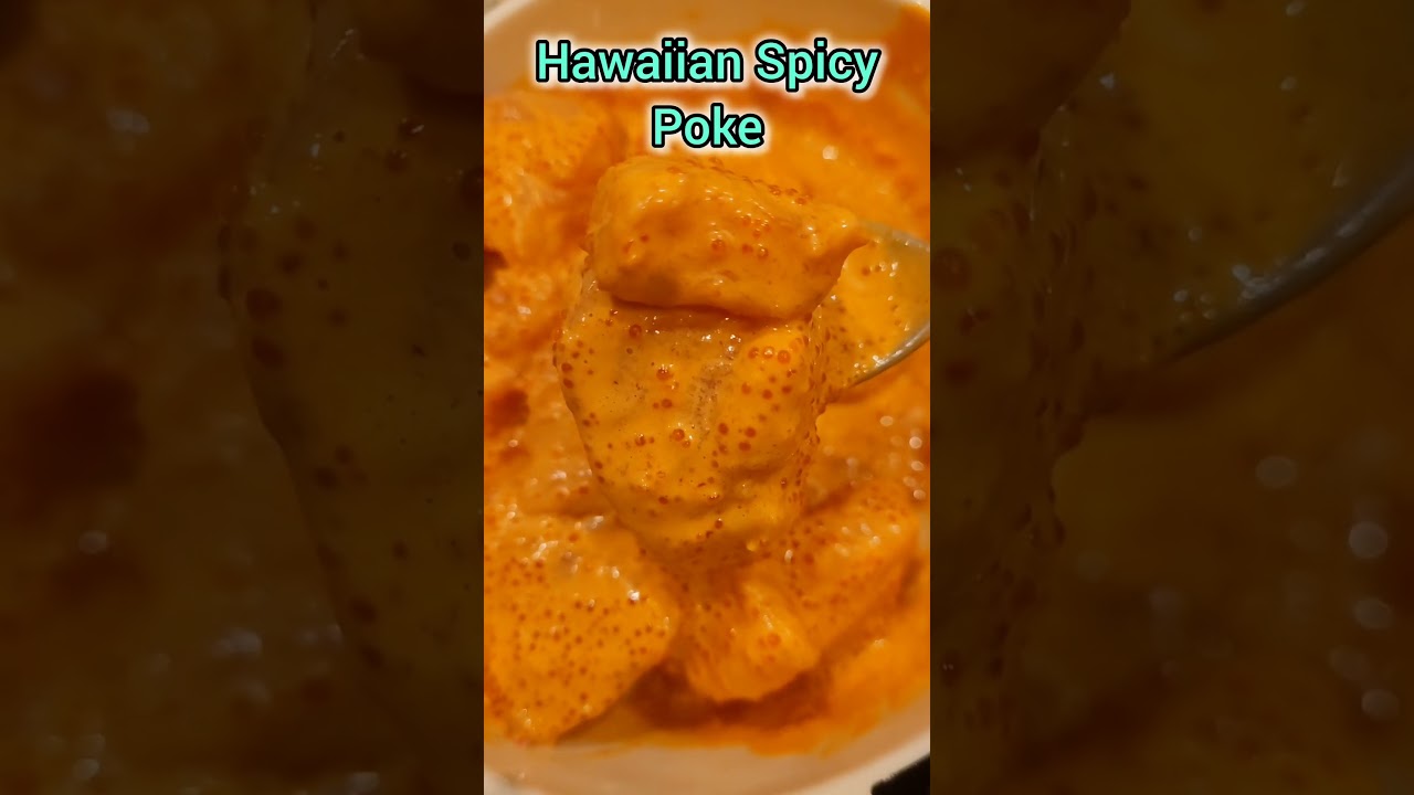 Food Is Medicine, Poke, Spicy salmon poke, hawaiian poke, raw fish