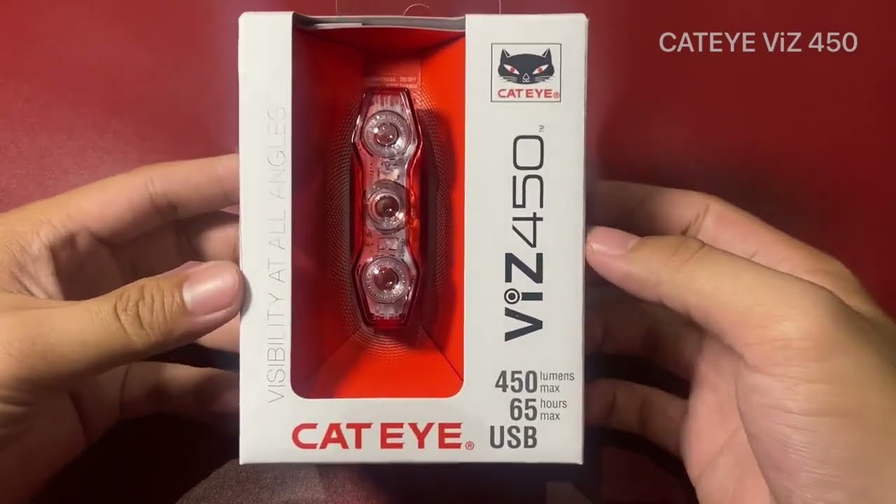 Cateye ViZ 450 TL LD820 best rear light ever