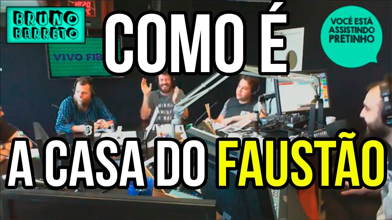 Como é a casa do FAUSTÃO ?
