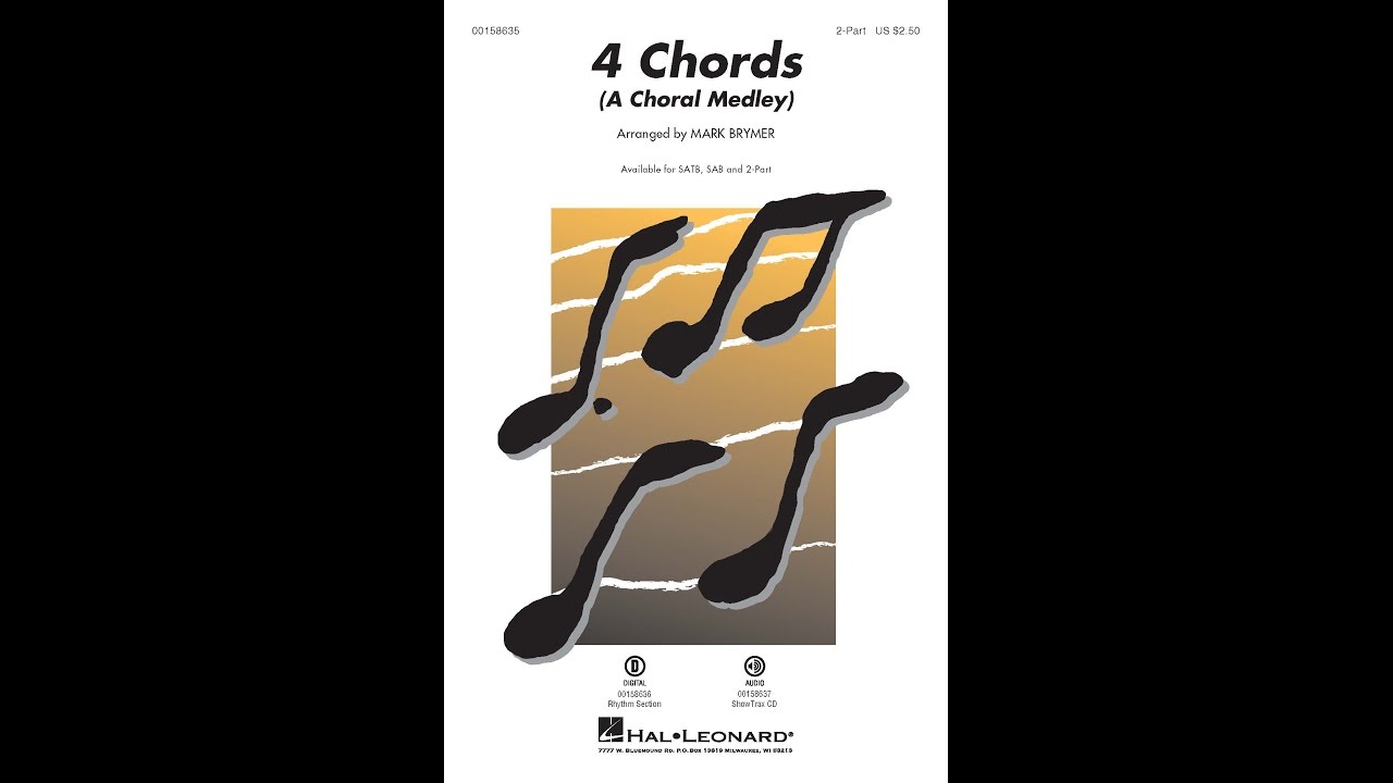 4 Chords (A Choral Medley) (2-Part Choir) - Arranged by Mark Brymer