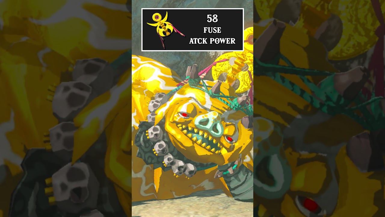 GOLDEN ENEMY SHOWCASE | TOTK Challenge Mode 1.0