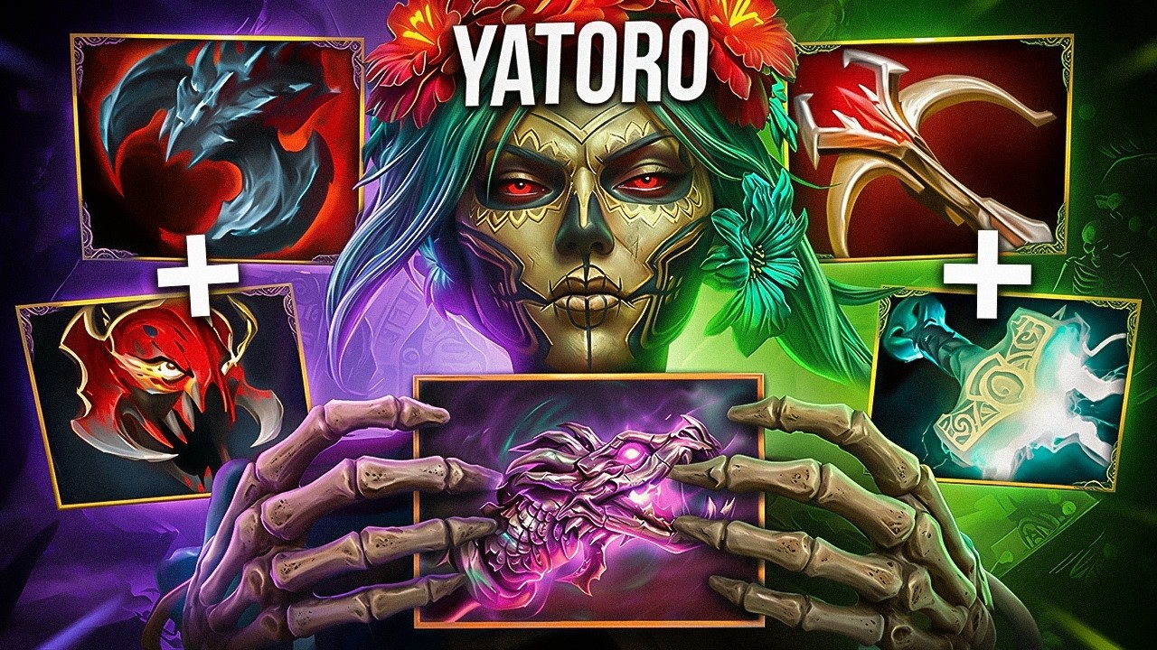 ЯТОРО на МУЭРТЕ.. Новый БИЛД в патче 7.41b - Yatoro Muerta Dota 2