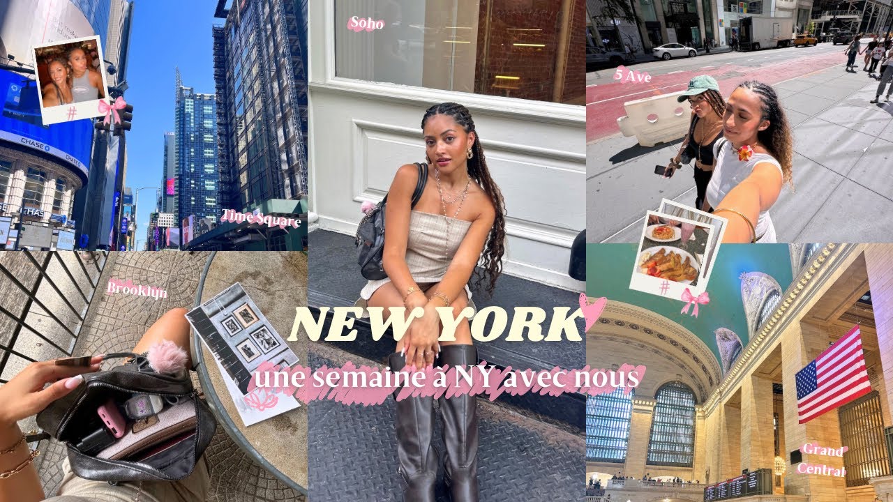 vlog ⎸ une semaine à new york entre bestie 🎀👯‍♂️