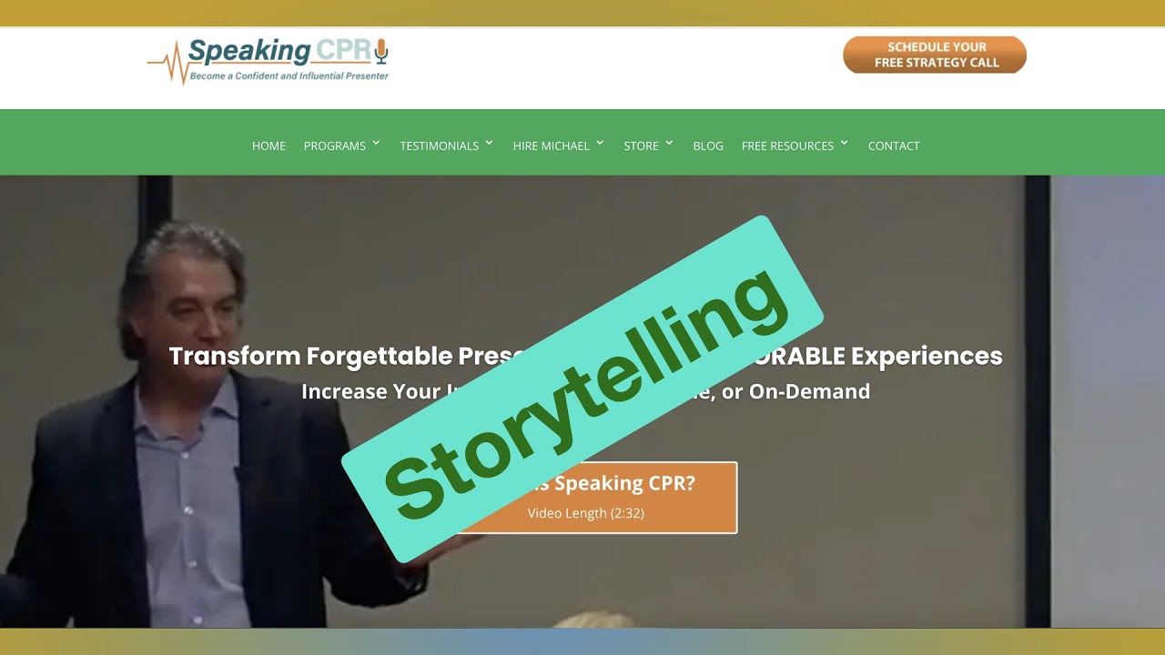 How Can Stories Help Your Website? (60-Second Storytelling Tip #126)