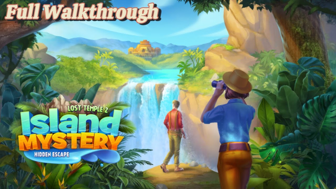 Lost Temple 2 lsland Mystery Hidden Escape by Supercharge mobile Complete walkthrough
