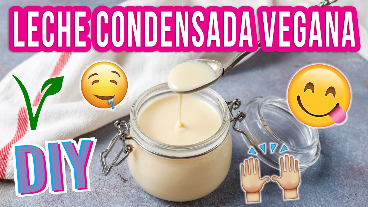 LECHE CONDENSADA VEGANA - MUY FÁCIL CON 3 INGREDIENTES - Mixi