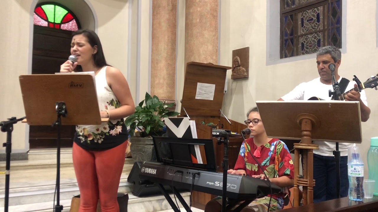 Que alegria, quando me disseram:/ “Vamos à casa do Senhor!” Salmo 121