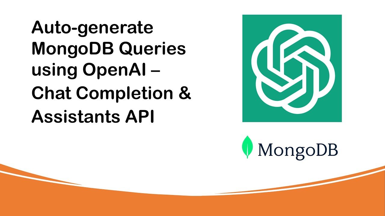 Auto-generate MongoDB Queries using OpenAI