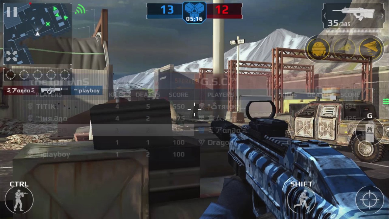 The ipf'ians vs G.S.C. Squad Battle. Modern Combat 5 PC Gameplay by IPF Gaming.