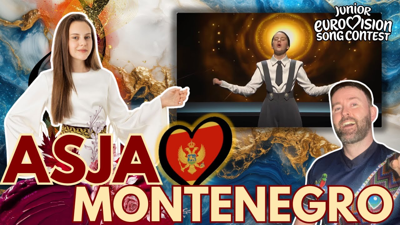 🇲🇪 Ася «И грустная, и счастливая история» РЕАКЦИЯ И АНАЛИЗ | Черногория | Детское Евровидение 2025