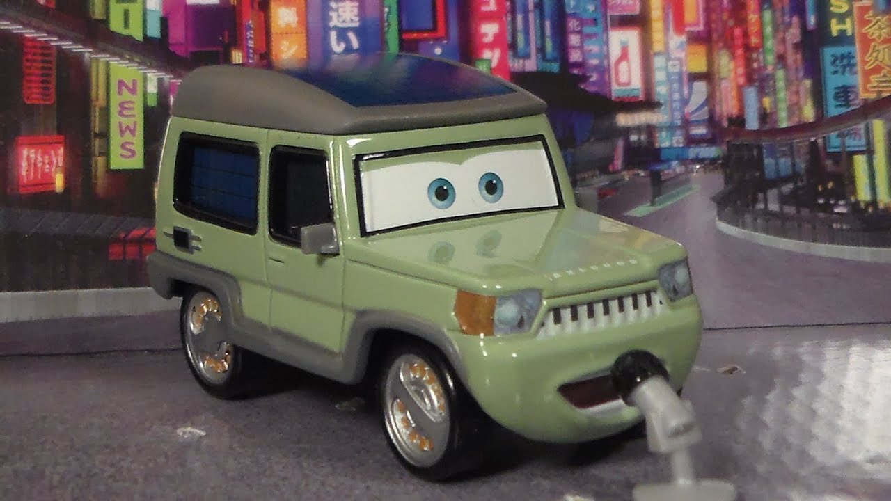 Miles Axlerod w/ Microphone, New 2015 Disney Cars 2 Tokyo Party Diecast Unboxing Review!
