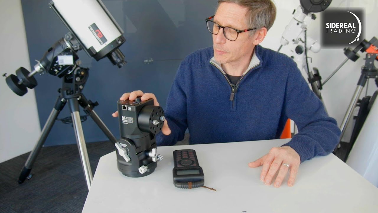 Bill unboxes a Rainbow Astro RST-135E equatorial mount