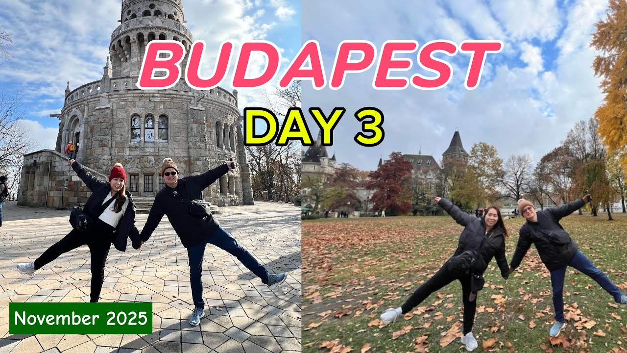 BUDAPEST DAY 3, ZUGLIGET CHAIRLIFT. LAST DAY WALKAROUND NOVEMBER 2025