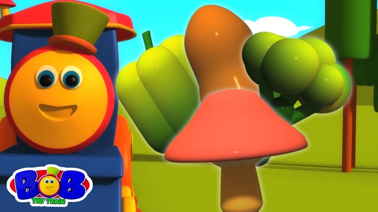 Treno di Verdure + Altri Video in Età Prescolare per Bambini