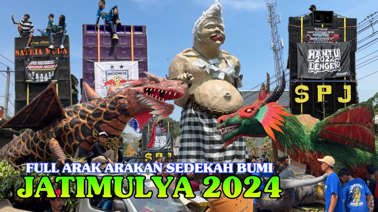 FULL Arak Arakan Sedekah Bumi Desa JATIMULYA 2024 ❗️ Terisi Indramayu