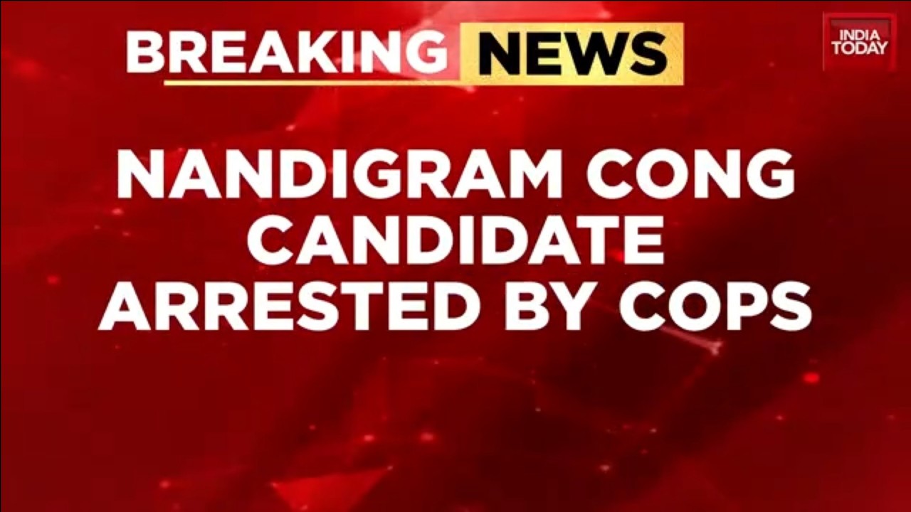 Congress Nandigram Candidate Milan Pradhan Held by Bengal Police Ahead of By-Poll | Mamata Banerjee