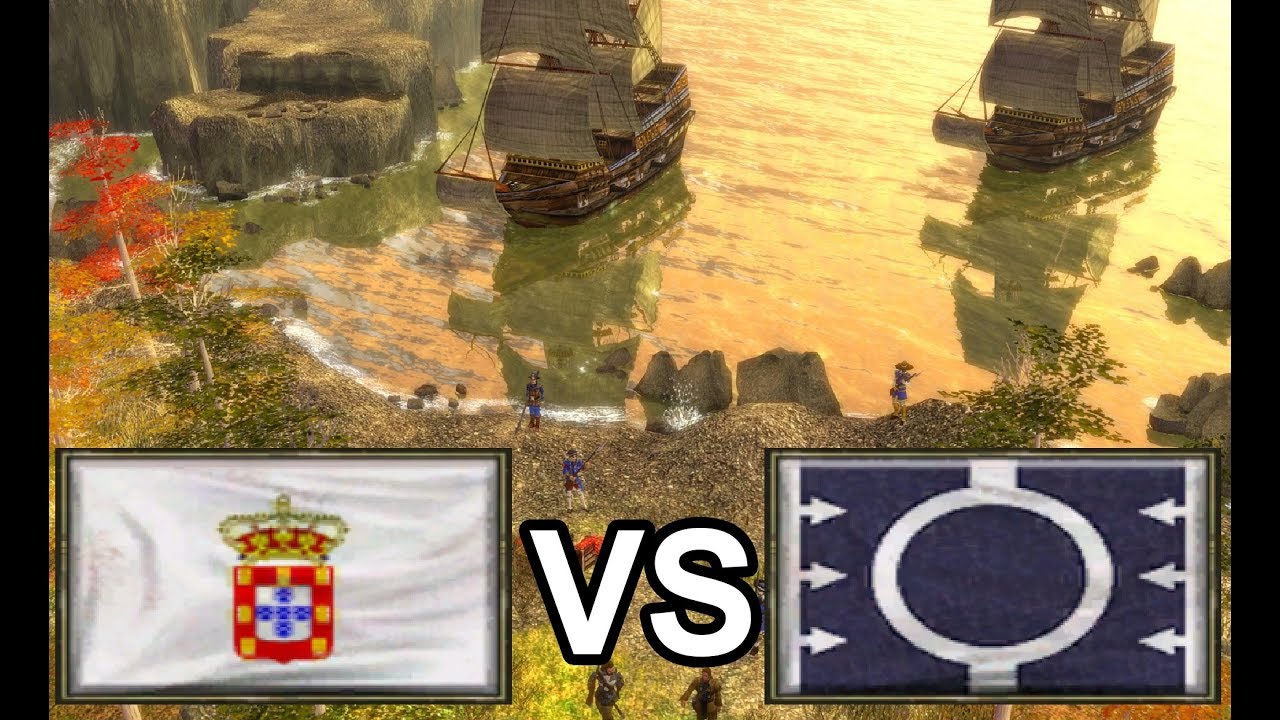 WickedCossack plays the water game! [Age of Empires 3]
