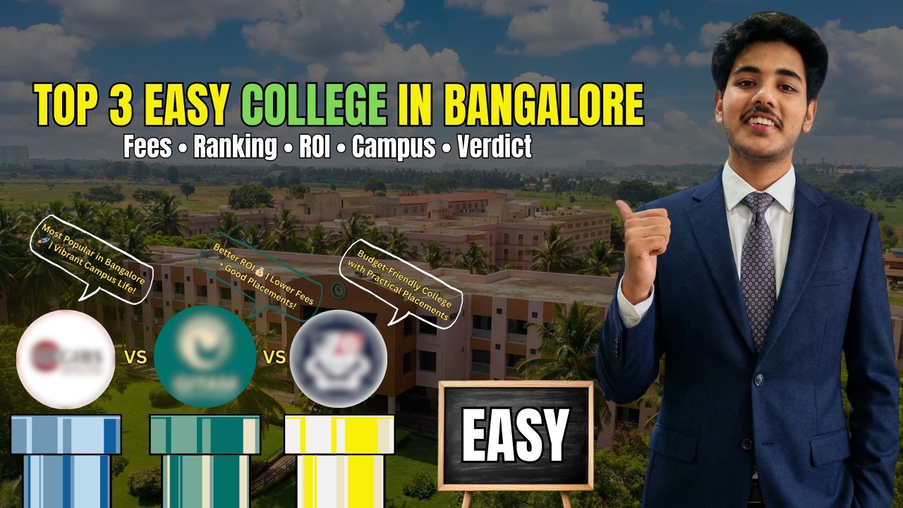 Best 3 Colleges in Bangalore with Easy Admission | Affordable Fees & Good Placements | Full Review