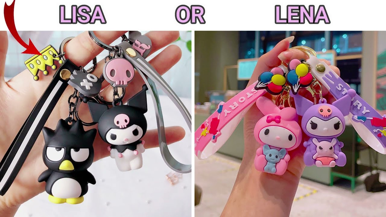 LISA OR LENA 💕 YOUR CHOICE 💗 CUTE THINGS 😍 WITH MY CHOICE!