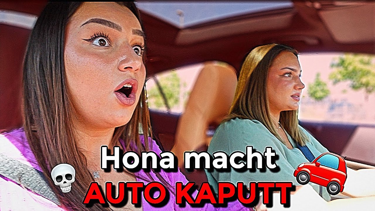 Da lässt man Hona einmal fahren und dann passiert sowas..
