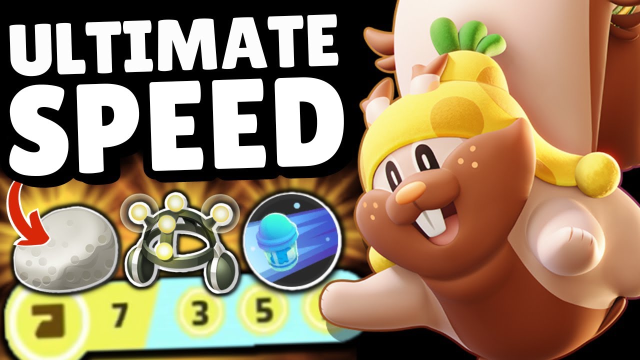 I TURN GREEDENT INTO MAX SPEED ROCKET LAUNCHER | Pokemon Unite