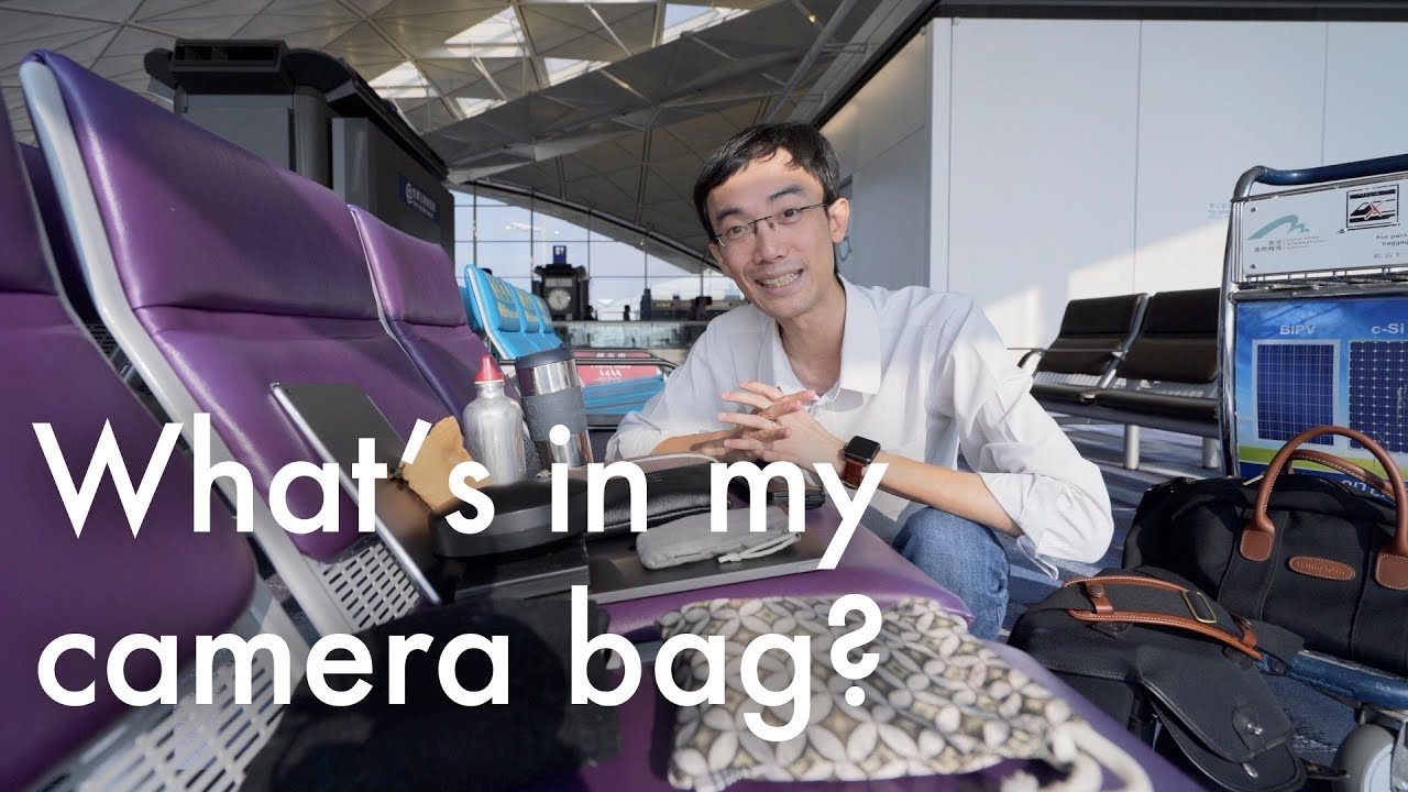 What's In My Camera Bag? Three different setups