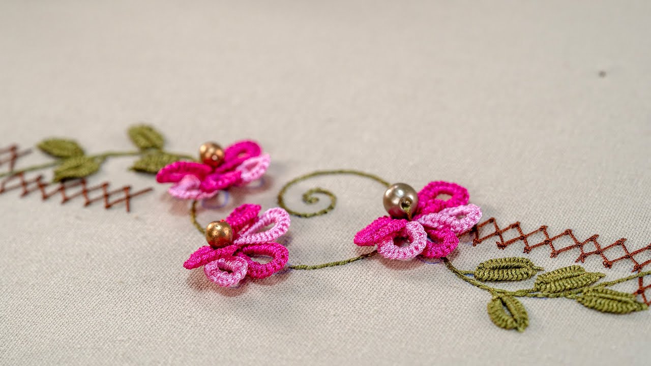 Silk Elegance Embroidery Experiment Tutorial