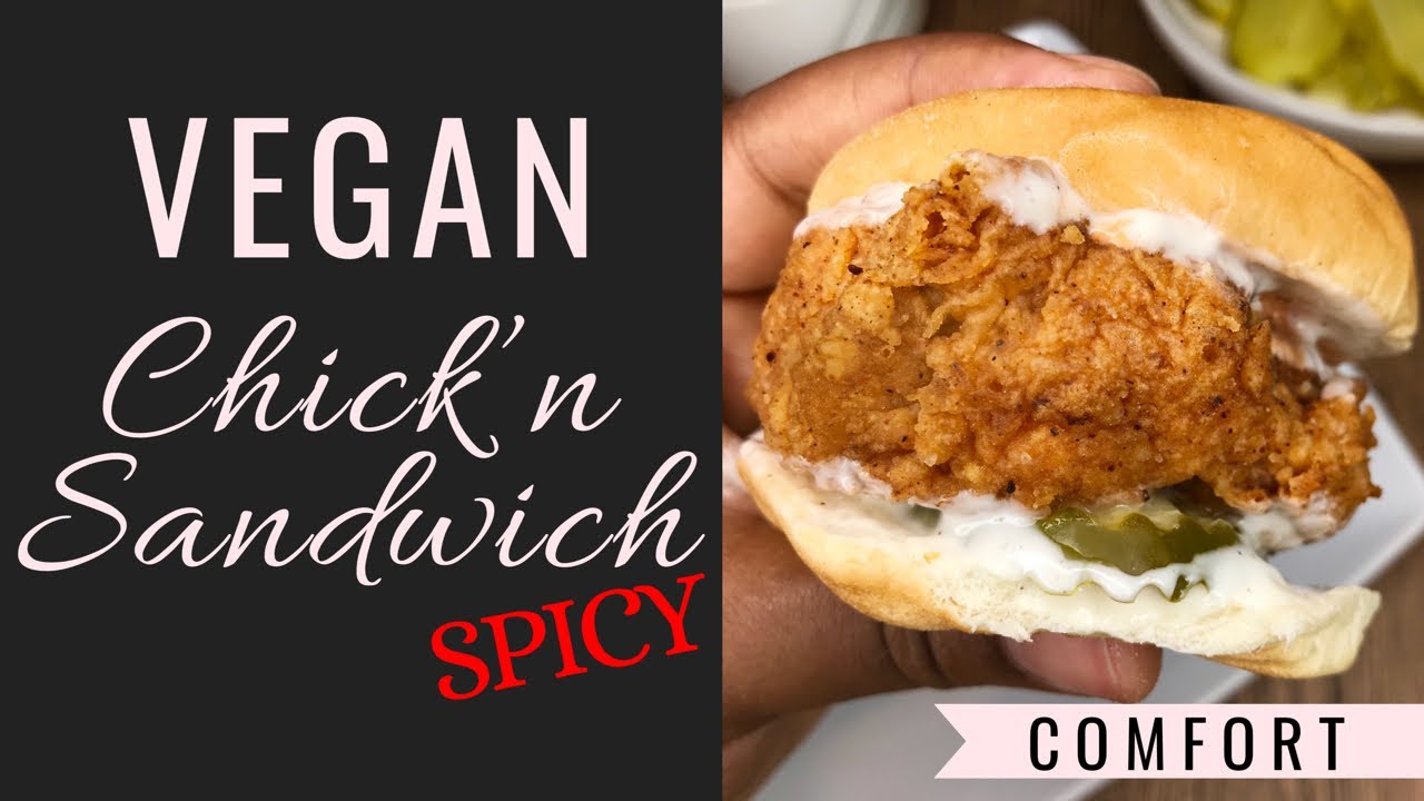 Popeyes Who?!! | Vegan Spicy Chick'N Sandwich | B Foreal