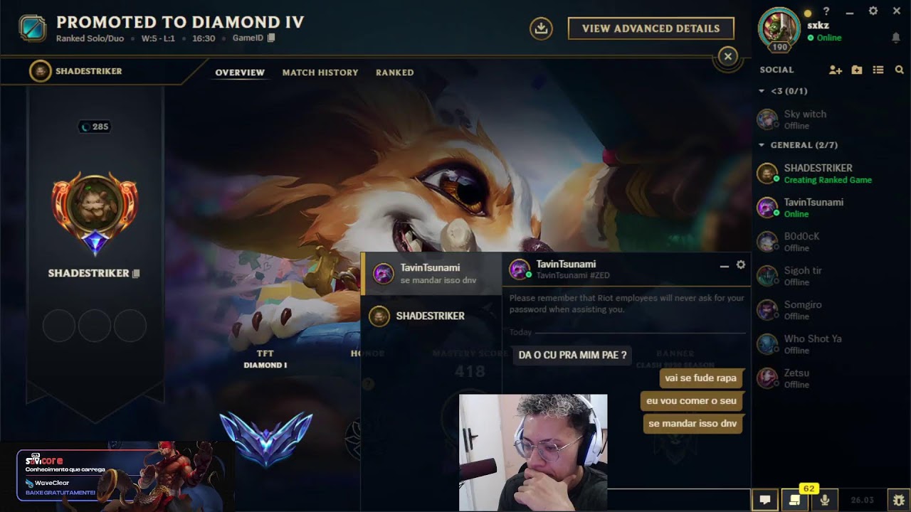 JG CHALL SOLOQ TRYHARD NA PEGADA DO COMPETITIVO !waveclear !insta !pix !savicore