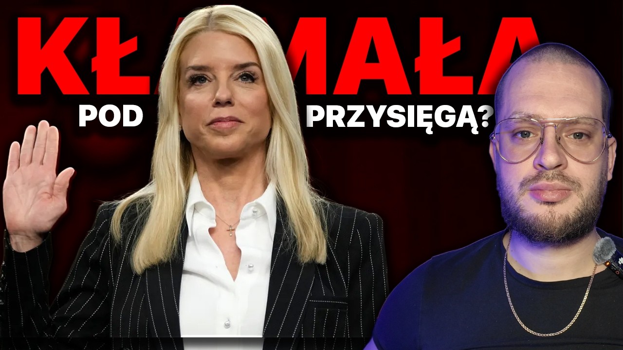 Pam Bondi KŁAMAŁA POD PRZYSIĘGĄ w Sprawie Epsteina? 🫣