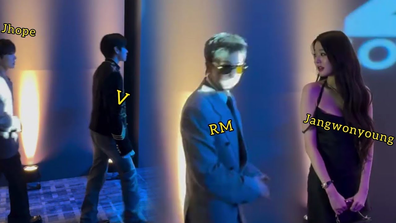 251015 BTS RM V Jhope , Karina Byeon Wooseok Wonyoung & more at W Korea Event 2025