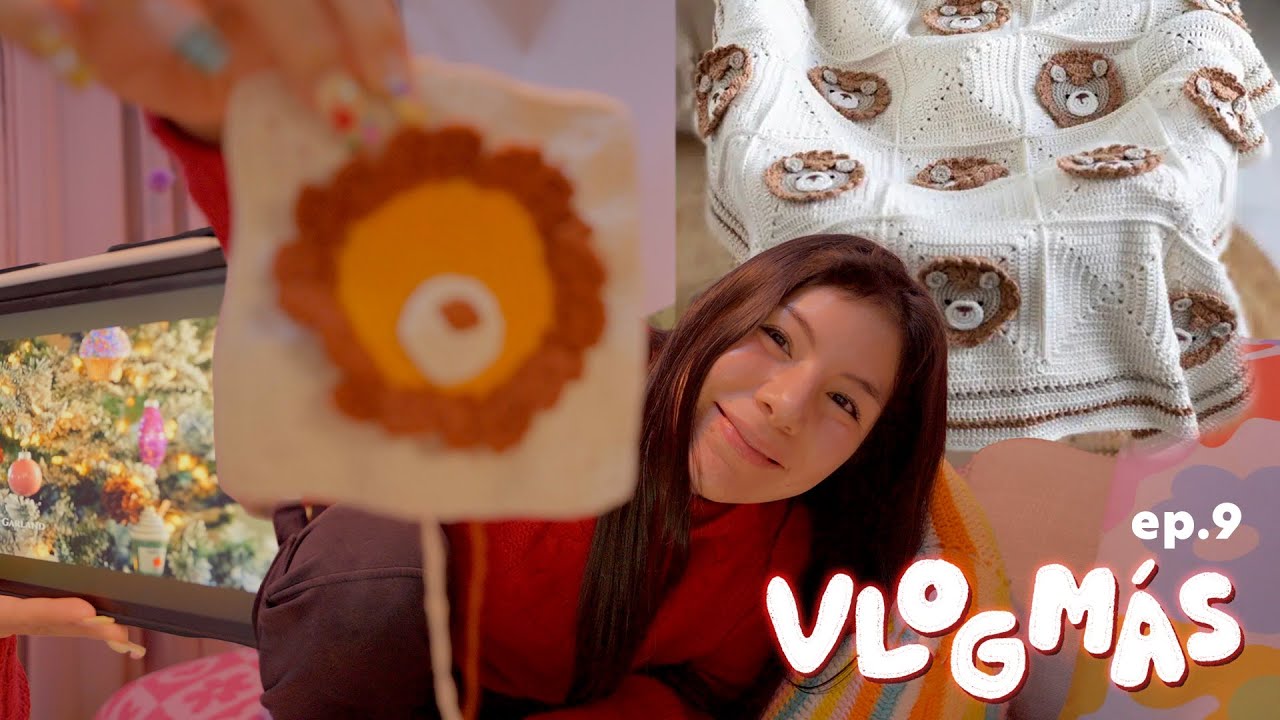 уютный дождливый день, связанный крючком, видеоблог | влоги эп. 9