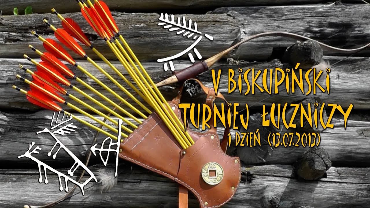Biskupin - V Turniej Łuczniczy cz. 1